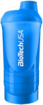 BioTechUSA Wave+ shaker kék 600+250+100ml