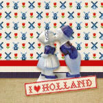 Ambiente I Love Holland Papírszalvéta 33X33cm, 20db-os - fizz