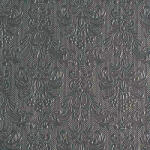 Ambiente Elegance Dark grey Dombornyomott Papírszalvéta 40X40cm, 15db-os