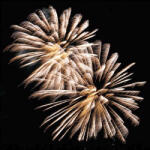 Ambiente golden Firework Papírszalvéta 33X33cm, 20db-os - fizz