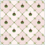 PPD Vienna Crown Papírszalvéta 33X33cm, 20db-os