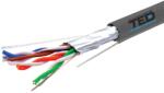 TED Cablu FTP Cat. 5e cu sufa TED A0115389, cupru 24 AWG, PVC, rola 305 m (A0115389)