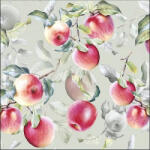 Ambiente Fresh Apples green Papírszalvéta 33X33cm, 20db-os - fizz