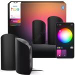 Philips - Комплект от 2 димируеми LED RGBW осветителни тела Hue PLAY Wall Washer LED/20W/230V 2000-6500K черни (P6870)