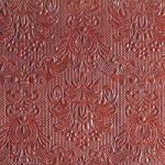 Ambiente Elegance Orange Dombornyomott Papírszalvéta 25X25cm, 15db-os