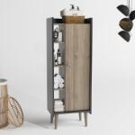 ASIR GROUP Tároló Szekrény Lagomood Ruby Diós, Antracit