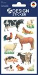 Avery Zweckform Autocolant, hârtie, 3 foi, 76x120 mm, AVERY ZWECKFORM, "Z-Desing No. 53720", animale de companie (53720)