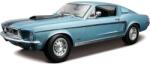 Maisto - Ford Mustang GT Cobra Jet FB 1968, метален син, 1: 18 (31167B)
