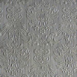 Ambiente Elegance Taupe Dombornyomott Papírszalvéta 25X25cm, 15db-os