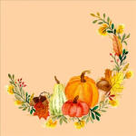 PPD Pumpkin Flair Papírszalvéta 33X33cm, 20db-os