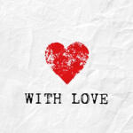 PPD With Love Papírszalvéta 33X33cm, 20db-os - fizz