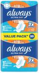 Always Ultra Normal szárnyas egészségügyi Betét 20db (10FC010186)