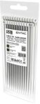 Entac Legături pentru cabluri ENTAC 200mm x 2, 5mm alb 50 bucăți (ECT-2.5-200-W)