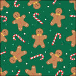 Ambiente Cookie And Candy Cane Papírszalvéta 33X33cm, 20db-os - fizz