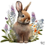 PPD Belle Bunny Papírszalvéta 33X33cm, 20db-os