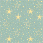 Ambiente Night Sky gold/Sage Papírszalvéta 33X33cm, 20db-os - fizz