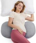 Momcozy Pernă de sarcină Momcozy - În formă de W, gri (602835182632)