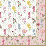 Easy Life Papírszalvéta 33X33cm, Meadow Flowers, 20db-os - fizz