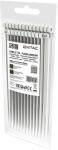 Entac Kábelkötegelő-gyorskötöző ENTAC 100mm x 2, 5mm fehér 50 darabos ECT-2.5-100-W (ECT-2.5-100-W)