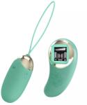 Pretty Love Ou Vibrator Mina, 10 Moduri Vibratii, Telecomanda Wireless cu Ecran Led, Silicon, USB, Verde