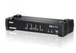 ATEN Switch KVM ATEN CS1784A-AT-G 4-Port DVI USB 2.0 KVMP 2.1 Surround Sound nVidia 3D (CS1784A-AT-G)