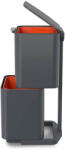 Joseph Joseph Coș de gunoi JOSEPH JOSEPH Coșuri de gunoi pentru colectare selectivă Totem Max 60L Graphite 30062 Cos de gunoi