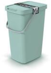 Prosperplast Coș de gunoi SYSTEMA Q COLLECT - volum: 20 l, culoare: verde deschis Cos de gunoi
