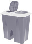 Excellent EXCELLENT Coș de gunoi pentru deșeuri reciclate 2 x 25 l gri KO-Y54230710seda Cos de gunoi