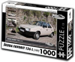 RETRO-AUTA Puzzle RETRO-AUTA Puzzle nr. 13 Škoda Favorit 136 L (1989) 1000 piese Puzzle