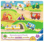 Ravensburger Puzzle din lemn cu mijloace de transport - efistore - 118,99 RON