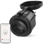 EMOS P5532 GoSmart Wi-Fi IP44 2+F kapcsolóóra (P5532)