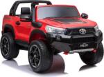 LEAN Toys Toyota Hilux Lakk Piros 12V Elektromos 2 Személyes Kisautó 4 Db 45Wmotorral Kulcsos Indítással Szülői Távirányítóval 7647 (7647) (7647)