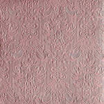 Ambiente Elegance Pastel Rose Dombornyomott Papírszalvéta 40X40cm, 15db-os