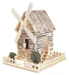 Wooden Toy / Wck JUCĂRIE DIN LEMN, Puzzle 3D WCK Moară de vânt