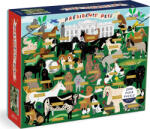 Galison Puzzle GALISON Animale de companie ale președinților 2000 piese Puzzle