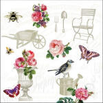 Ambiente garden Spirit Papírszalvéta 33X33cm, 20db-os