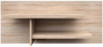 TEMPO KONDELA Fali Polc, DTD Laminált, Tölgy Sonoma, Norty