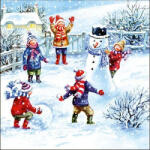 Ambiente Snowfun Papírszalvéta 33X33cm, 20db-os