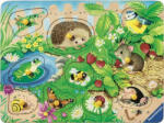 Ravensburger Puzzle din lemn cu animale, 10 piese