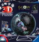 Ravensburger 3D Puzzleball Luminos Globul Stelar 190 piese