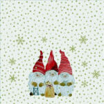 PPD Stars & Snowflakes Papírszalvéta 33X33cm, 20db-os - fizz