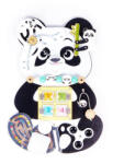 AGA4KIDS Tablă Montessori din lemn Panda