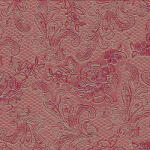 PPD Lace Embossed Pink Dombornyomott Papírszalvéta 25X25cm, 15db-os