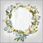 Ambiente Enjoy The Little Things grey Papírszalvéta 33X33cm, 20db-os