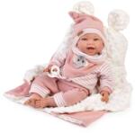 Munecas Guca Guca 10261 Olivie súlyt hordozó baba, 42cm, puha szövettest (13-10261)