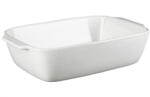 Masterpro Vasă de copt FOODIES 25x8x40 cm ceramică albă BGEU-2849