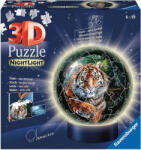 Ravensburger 3D Puzzleball Luminos Tigru 72 piese - efistore - 226,99 RON