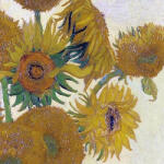 Ambiente Van gogh Sunflower Papírszalvéta 33X33cm, 20db-os