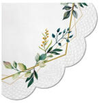 PAW Leaves Frame Papírszalvéta Dia 32cm, 12db-os