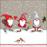 Ambiente Skating Dwarfs Papírszalvéta 33X33cm, 20db-os